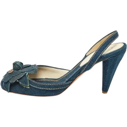 Pre-owned Denim heels - Chanel Vintage - Modalova