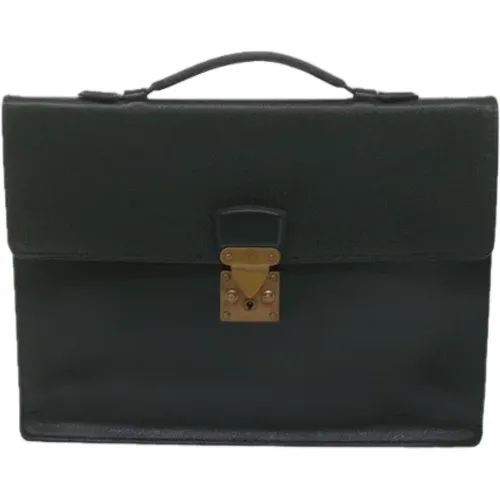 Pre-owned Leder aktentasche , Damen, Größe: ONE Size - Louis Vuitton Vintage - Modalova