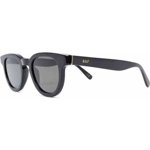 Schwarze Sonnenbrille mit Etui und Garantie - Retrosuperfuture - Modalova