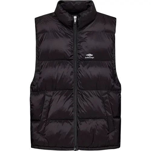 Sleeveless Puffer Coat , female, Sizes: XS - Balenciaga - Modalova