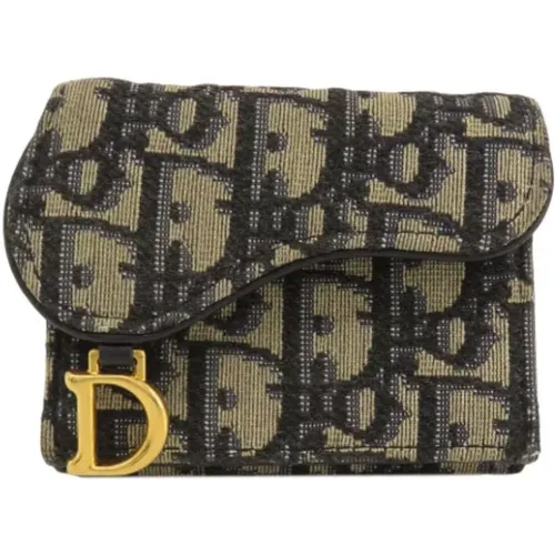 Pre-owned Canvas wallets , female, Sizes: ONE SIZE - Dior Vintage - Modalova