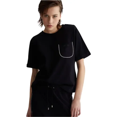 T-Shirt for Men , female, Sizes: 2XS - Liu Jo - Modalova