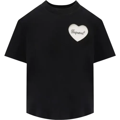 T-Shirts , Damen, Größe: XL - Dsquared2 - Modalova