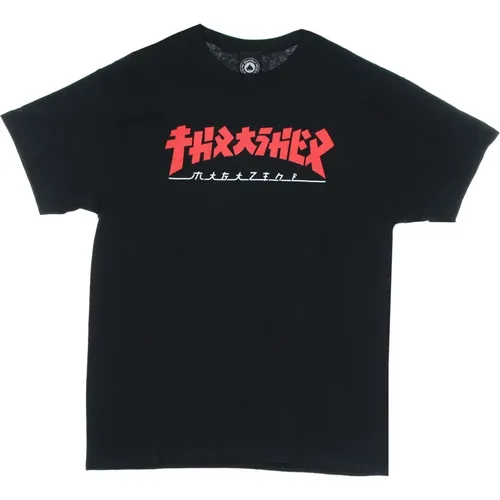 Godzilla Logo Tee Shirt , unisex, Sizes: M, XL, S, L - Thrasher - Modalova