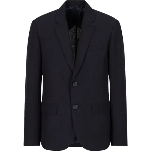 Linen Jacket , male, Sizes: M - Armani Exchange - Modalova
