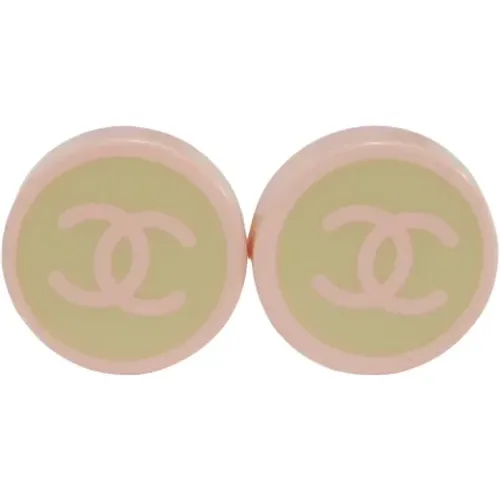 Pre-owned Plastic earrings , female, Sizes: ONE SIZE - Chanel Vintage - Modalova