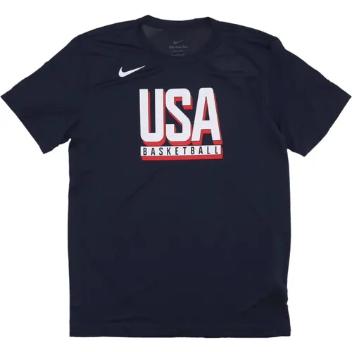 USA Basketball Tee Obsidian Celebration , Herren, Größe: M - Nike - Modalova