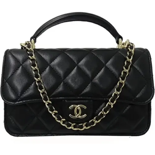 Pre-owned Leather chanel-bags , female, Sizes: ONE SIZE - Chanel Vintage - Modalova