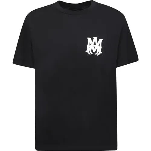 Schwarzes T-Shirt mit Logo-Print , Herren, Größe: L - Amiri - Modalova