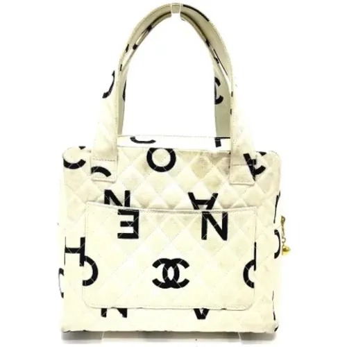 Pre-owned Cotton chanel-bags , female, Sizes: ONE SIZE - Chanel Vintage - Modalova