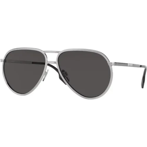 Stilvolle Sonnenbrille für Männer , Herren, Größe: 59 MM - Burberry - Modalova