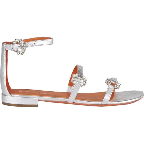 Flat Sandalen , Damen, Größe: 41 EU - Aldo Castagna - Modalova