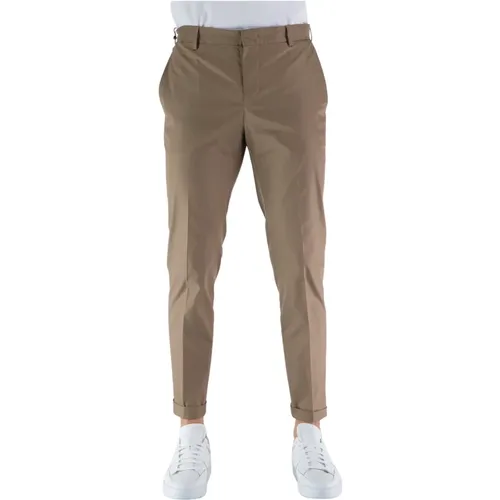 Reflective Chino Pants Epsilon Model , male, Sizes: L - PT Torino - Modalova