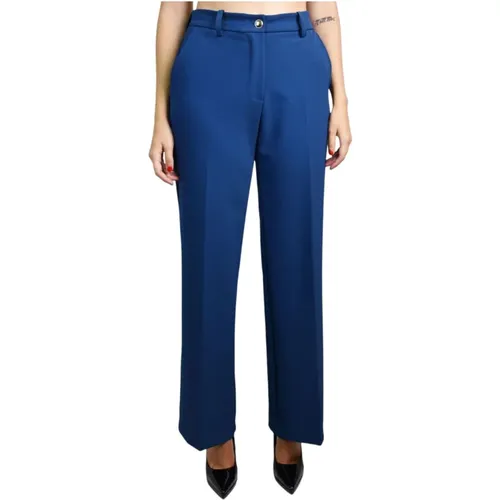 Damen Chino Hose, Synthetisches Material , Damen, Größe: L - KAOS - Modalova