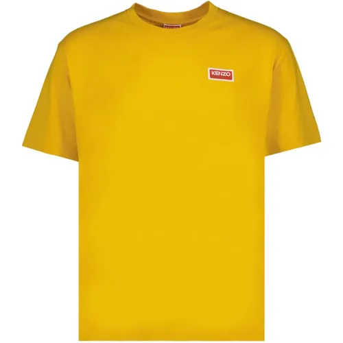 Oversize T-shirt Paris Stil Logo - Kenzo - Modalova