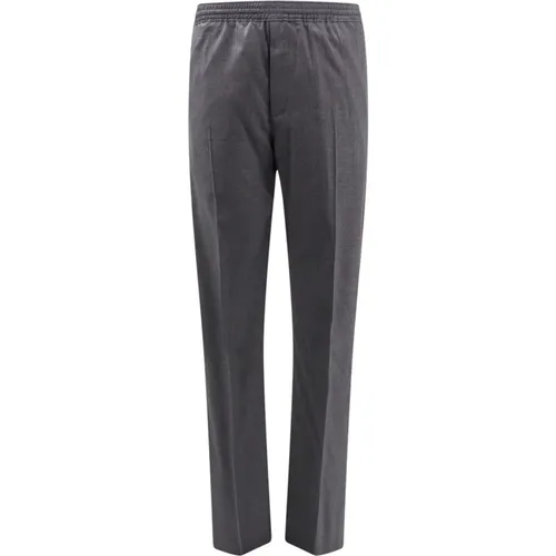 Grey Trousers with Adjustable Waistband , male, Sizes: L, M - Givenchy - Modalova