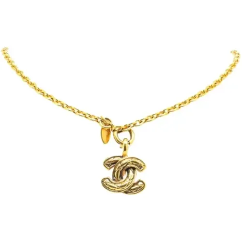 Pre-owned Metal chanel-jewelry , female, Sizes: ONE SIZE - Chanel Vintage - Modalova