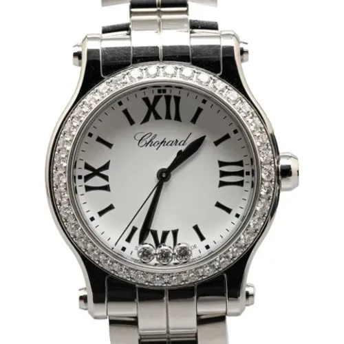 Pre-owned Stainless Steel watches , female, Sizes: ONE SIZE - Chopard Pre-owned - Modalova