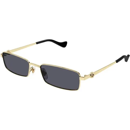 Gold Graue Sonnenbrille Gg1600S - Gucci - Modalova