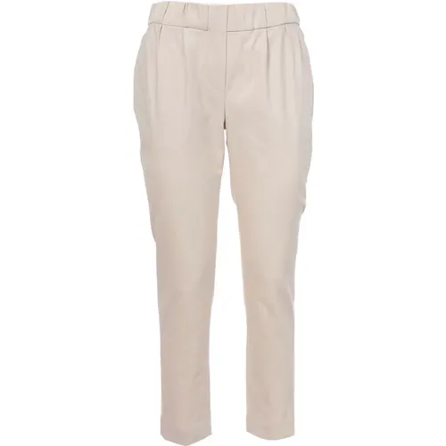 Cropped Trousers Brunello Cucinelli - BRUNELLO CUCINELLI - Modalova