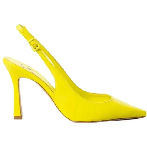 Lime Leder Slingback Absätze , Damen, Größe: 40 EU - Roberto Festa - Modalova