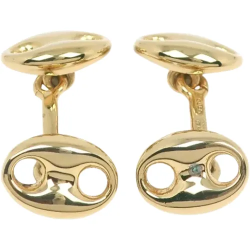 Pre-owned Gold earrings , female, Sizes: ONE SIZE - Gucci Vintage - Modalova