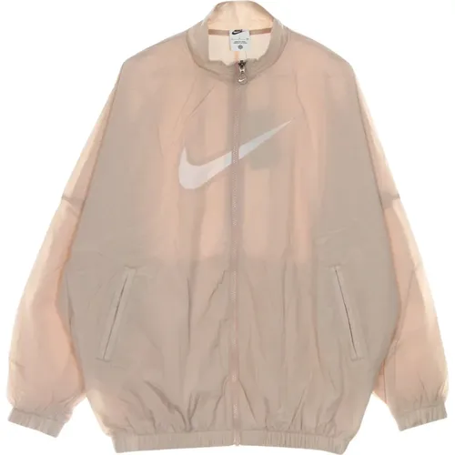 Essential Woven Jacket - /White , Damen, Größe: M - Nike - Modalova