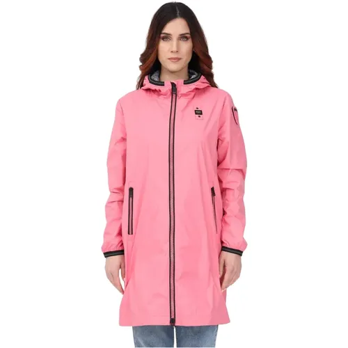 Long Lined Waterproof Trench Coat , female, Sizes: XS - Blauer - Modalova
