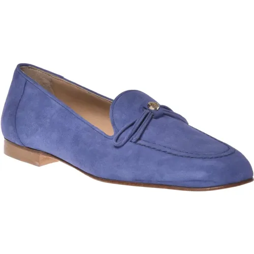 Loafer in suede , Damen, Größe: 37 1/2 EU - Baldinini - Modalova