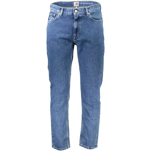 Blaue Baumwolljeans & Hose , Herren, Größe: W28 L32 - Tommy Hilfiger - Modalova