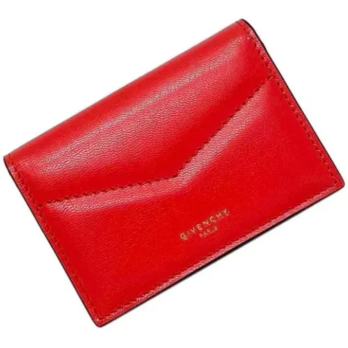 Pre-owned Leather wallets , female, Sizes: ONE SIZE - Givenchy Pre-owned - Modalova