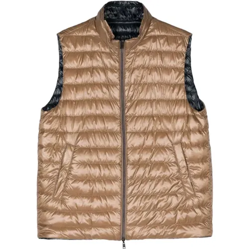 Reversible Sleeveless Jacket , male, Sizes: M, 2XL, S - Herno - Modalova