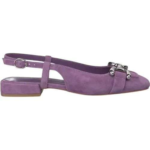 Flat Buckle Shoe , female, Sizes: 5 UK, 9 UK, 4 UK, 8 UK, 6 UK, 3 UK, 7 UK - Alma en Pena - Modalova