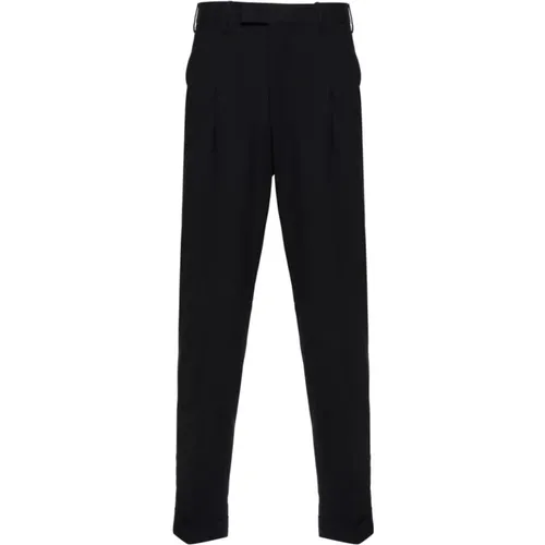 Slim Fit Navy Trousers , male, Sizes: XL - PT Torino - Modalova