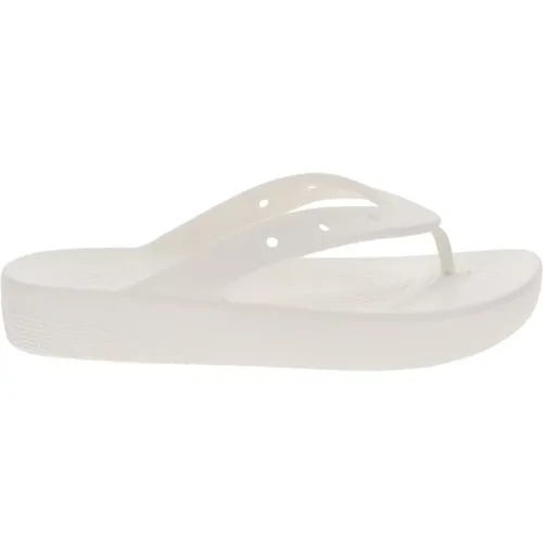 Flat Sandals , female, Sizes: 8 UK, 5 UK, 6 UK - Crocs - Modalova