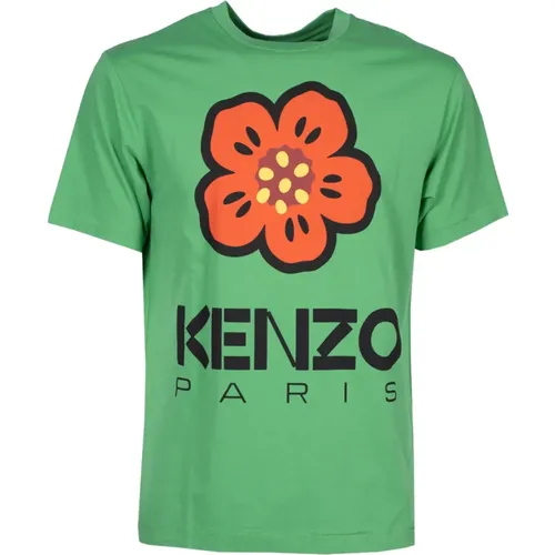 Grünes Boke Flower T-Shirt Kenzo - Kenzo - Modalova