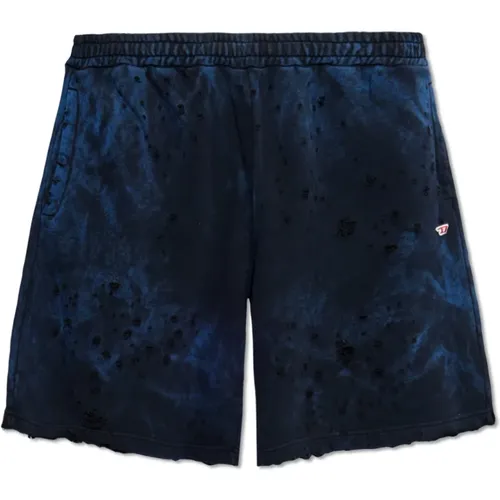 ‘P-Crown-N2’ cotton shorts , male, Sizes: S, XL, 2XL - Diesel - Modalova