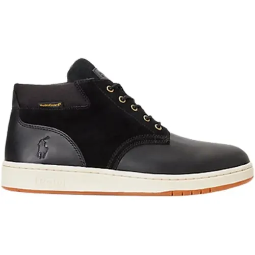 Stylish Men`s Sneaker Boot , male, Sizes: 8 UK, 7 UK - Ralph Lauren - Modalova