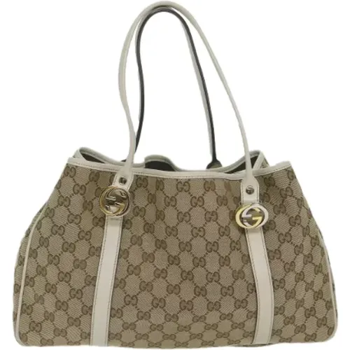 Pre-owned Canvas totes , female, Sizes: ONE SIZE - Gucci Vintage - Modalova