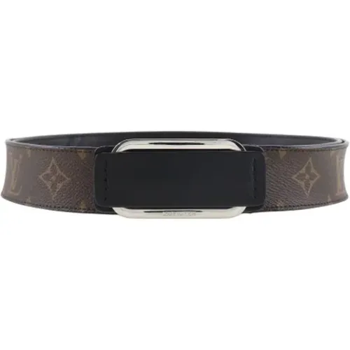 Pre-owned Leather belts , female, Sizes: ONE SIZE - Louis Vuitton Vintage - Modalova