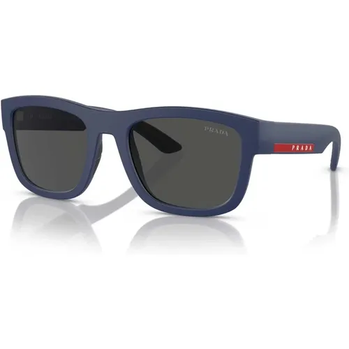 Red Line Sunglasses Ps01Zs Tfy06F , male, Sizes: 56 MM - Prada - Modalova