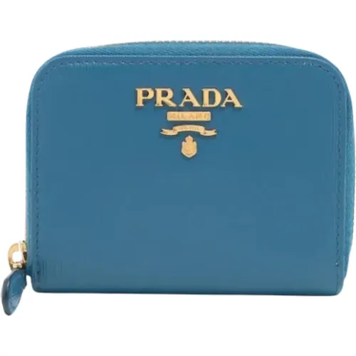 Pre-owned Leather wallets , female, Sizes: ONE SIZE - Prada Vintage - Modalova