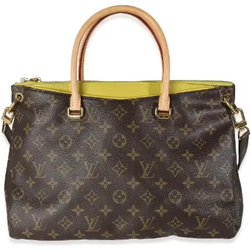 Pre-owned Leather handbags , female, Sizes: ONE SIZE - Louis Vuitton Vintage - Modalova