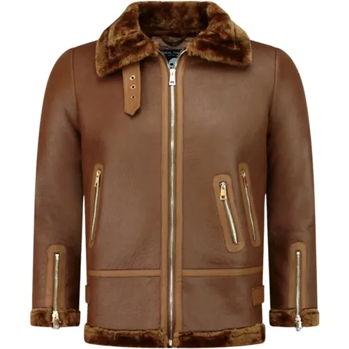 Shearling Jacket Women - Short Winter Coat , female, Sizes: L, 2XL, M, XL, S - Matogla - Modalova
