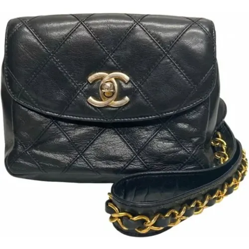 Pre-owned Leather chanel-bags , female, Sizes: ONE SIZE - Chanel Vintage - Modalova