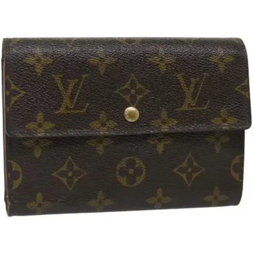 Pre-owned Coated canvas wallets , female, Sizes: ONE SIZE - Louis Vuitton Vintage - Modalova