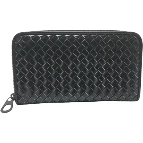 Pre-owned Leather wallets , female, Sizes: ONE SIZE - Bottega Veneta Vintage - Modalova