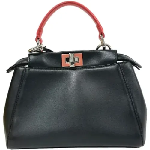 Pre-owned Leather handbags , female, Sizes: ONE SIZE - Fendi Vintage - Modalova