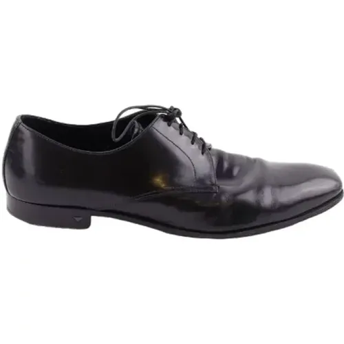 Pre-owned Leather flats , male, Sizes: 8 UK - Prada Vintage - Modalova