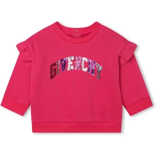 Fuchsia Baumwollmischung Baby Mädchen Sweatshirt - Givenchy - Modalova